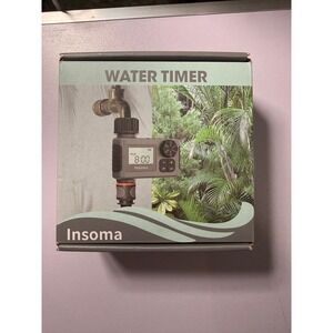 Insoma SGW05 Programmable Water Timer Outdoor Garden Hose Sprinkler New Sealed